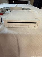 Front view of Nintendo Wii console