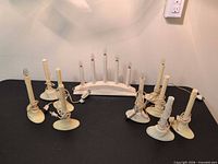 Group shot of all candle lights showing quantity and styles