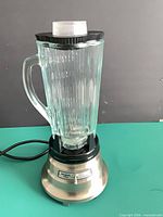 Full view of Waring Pro blender assembled