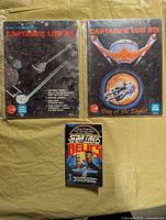 All three Star Trek books in lot