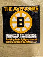 Front cover showing album title, Bruins logo and season details