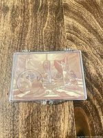 Front view showing display case with Sacagawea insert