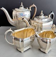 Full set front view showing all four pieces