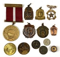 All twelve items laid out for overview