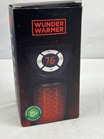 Retail box showing Wunder Warmer branding and product image