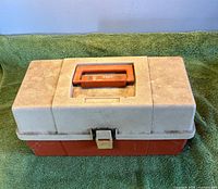 Top angle of closed Plano 5520 tackle box