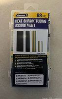 Front of Storehouse heat shrink tubing case showing label and item number 67519
