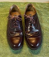 Top view of both shoes showing overall style and condition