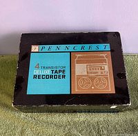 Box top showing brand and model