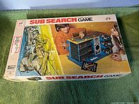Front of Sub Search game box by Milton Bradley