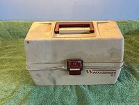 Front view of Woodstream 63 tackle box closed