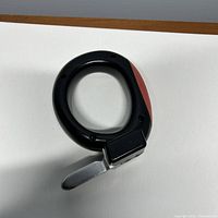 Top view of ring-shaped car assist handle