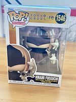 Front view of boxed Funko Pop Hinami Fueguchi figure