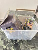 Entire tote with assorted Caldwell packages visible