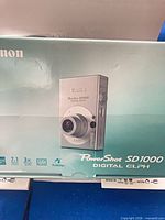 Front of original Canon PowerShot SD1000 Digital ELPH box