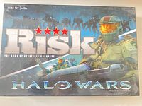 Front of Halo Wars Risk collector's edition box