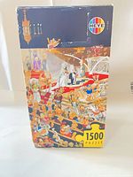 Front of Heye puzzle box, 1500-piece label visible