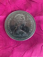 Obverse showing Queen Elizabeth II profile
