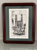 Full view of framed print