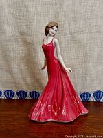 Front view of Royal Doulton Annabel Visions in Red figurine