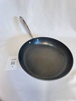 Top view of 12-inch non-stick fry pan showing interior surface and handle