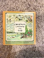 Front cover showing title, illustration and board color