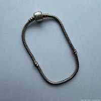 Entire bracelet laid flat showing overall form