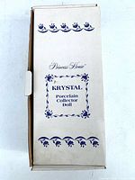 Princess House Krystal porcelain doll box exterior