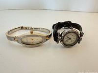 Both Fossil watches side by side showing overall design