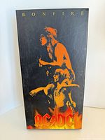 Front of Bonfire slipcase showing AC/DC logo and artwork