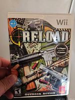 Front of Wii game case showing title and artwork