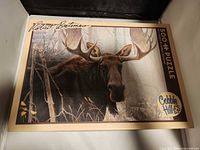 Front of Cobble Hill 500-piece Robert Bateman moose puzzle box