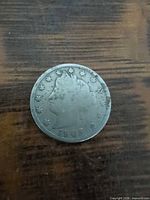 Obverse view showing Liberty head, stars, 1905 date