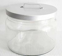 canister with lid in place