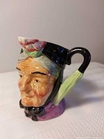 Front view of Artone Granny character jug
