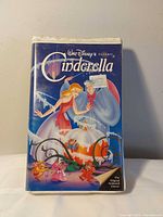 Front of Cinderella VHS case