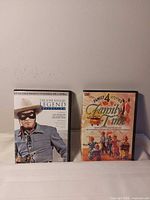 Front view of both DVD cases