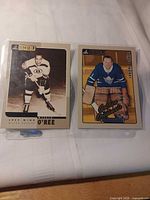 Front views of both 5x7 cards in sleeve