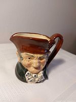 Front view of Royal Doulton Old Charlie character jug