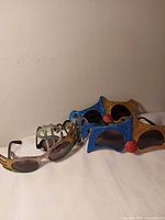 All three pairs on surface showing overall lot