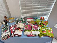 Overview of entire lot on table