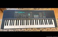 Top view of Yamaha PSR-41 keyboard showing keys and control panel