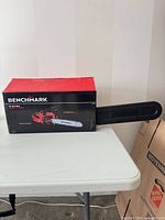 Retail box with bar cover attached