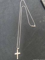 Full view of necklace and pendant