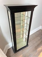 Full view of curio cabinet front