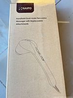 Front of box showing Naipo branding and product illustration