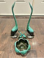 Group shot of all five Blue Mountain Pottery pieces