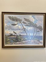 Full view of framed Panabaker print