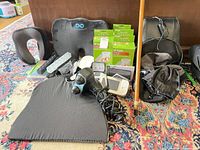 Group photo of all items in lot