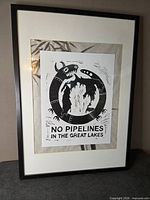 Full framed print showing image and text